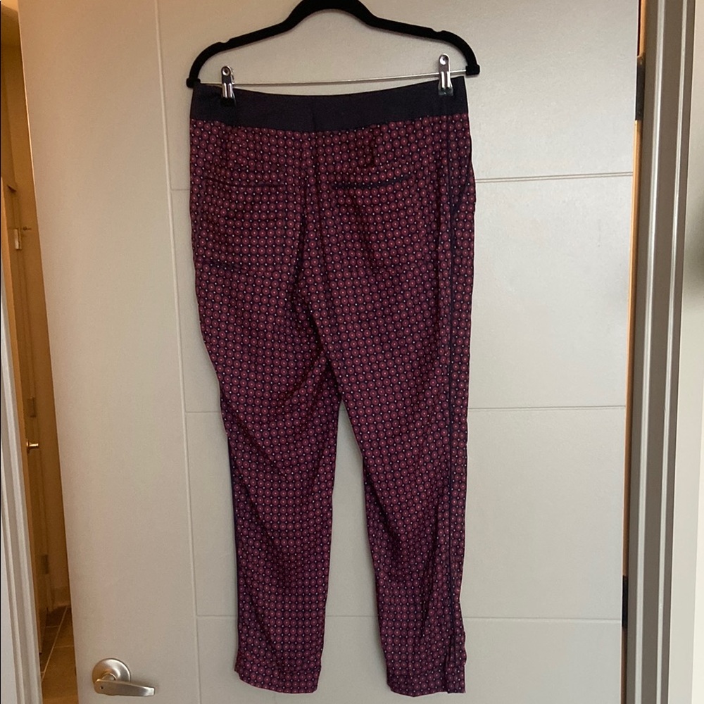 Patterned Red And Black Pants - image 5
